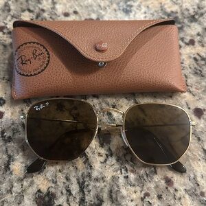 Ray-Ban Hexagonal Polarized Sunglasses